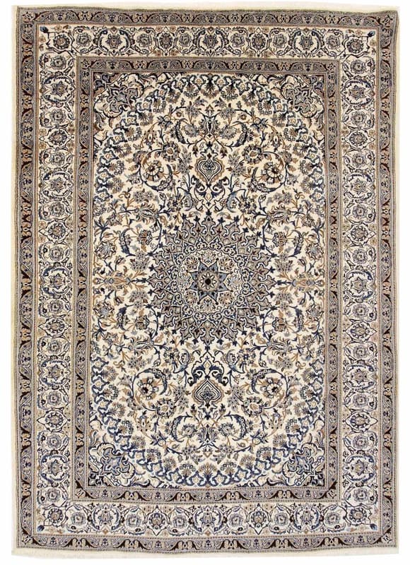 Handgeknüpfter Nain-Perserteppich 343x240 cm