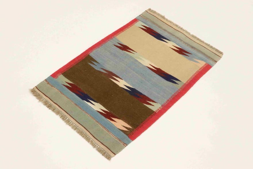 Kelim Carpet 100x61 - Image 4