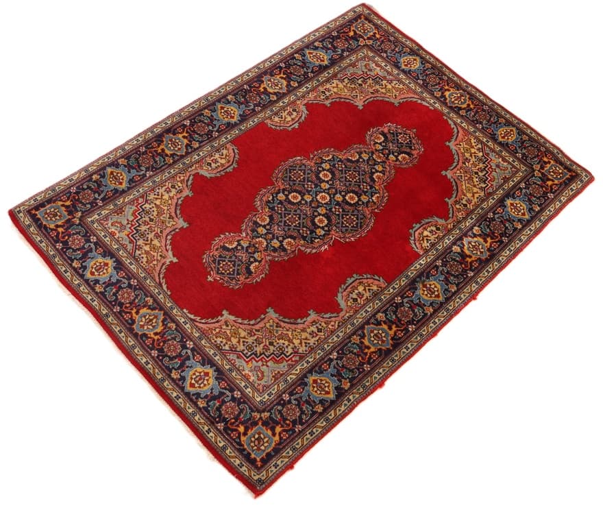 Tabriz 50Raj Carpet  91x67 - Image 2