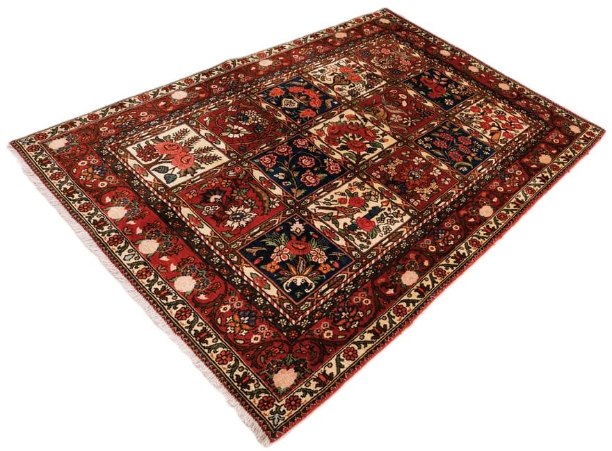 Bakhtiari Carpet 203x131 - Image 4