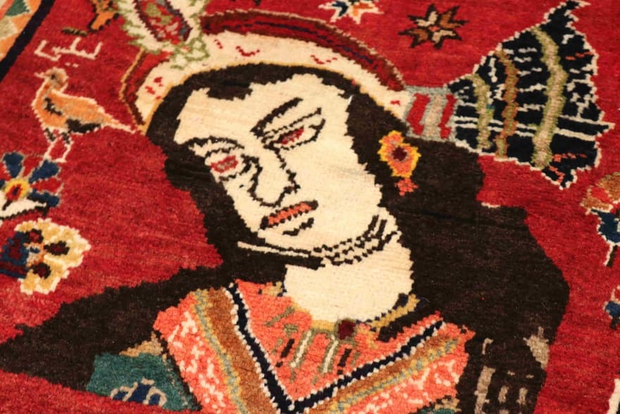 Ghashghai Teppich 153x87