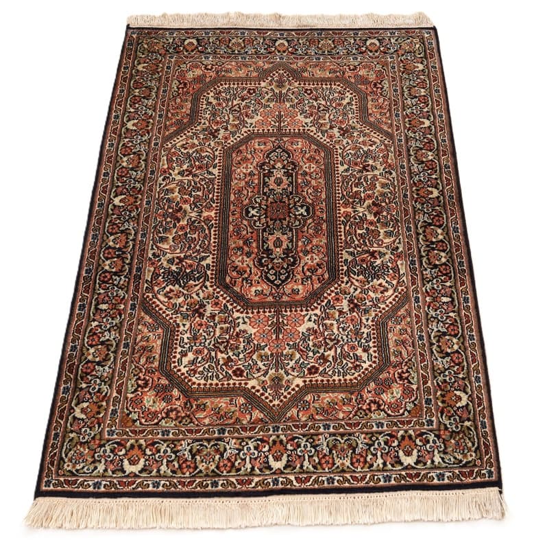 Kashmir Silk Carpet 122x83 - Image 2