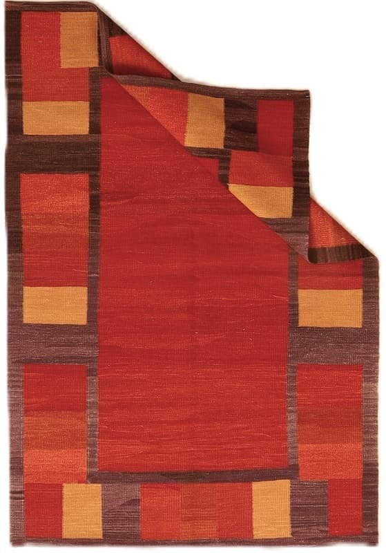Kelim Fars Teppich 148x101 - Image 3