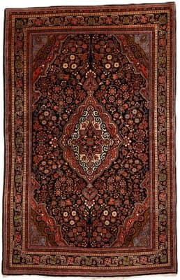 Antique Jozan Carpet 208x139