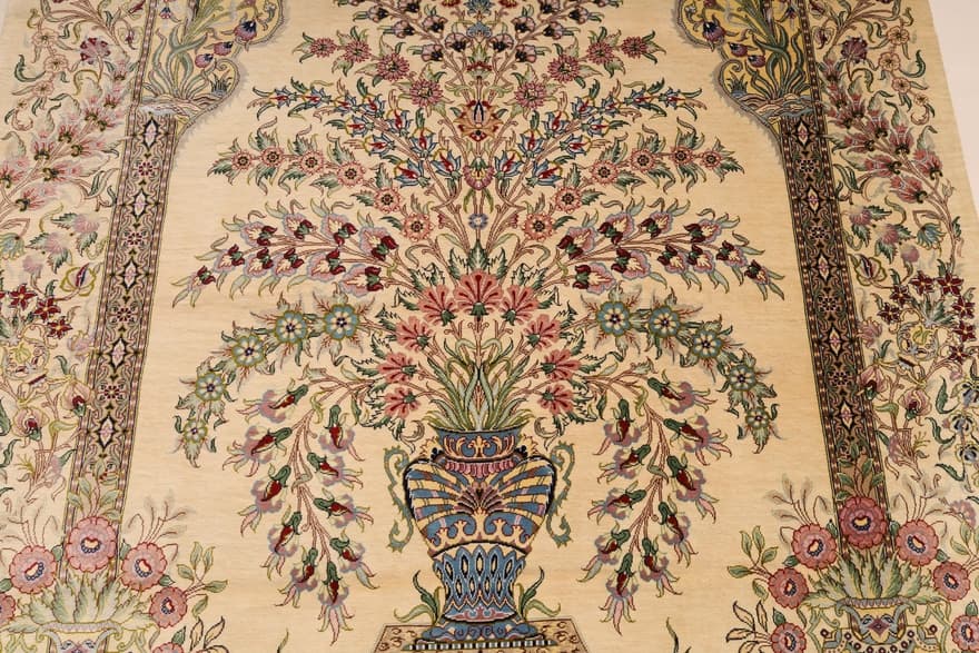 Ghom Yaqut Seide Teppich 157x101