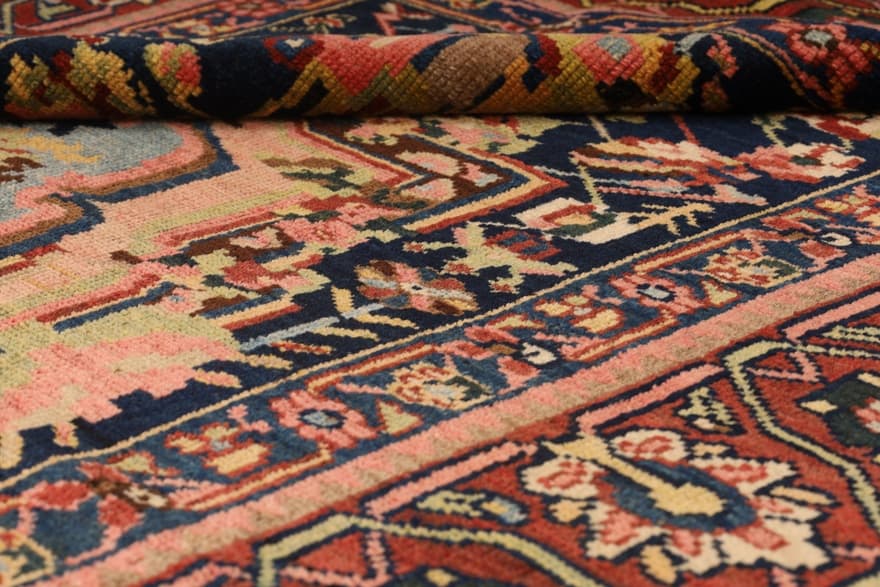 Antike Bakhtiari Farah Dombeh Teppich 211x148