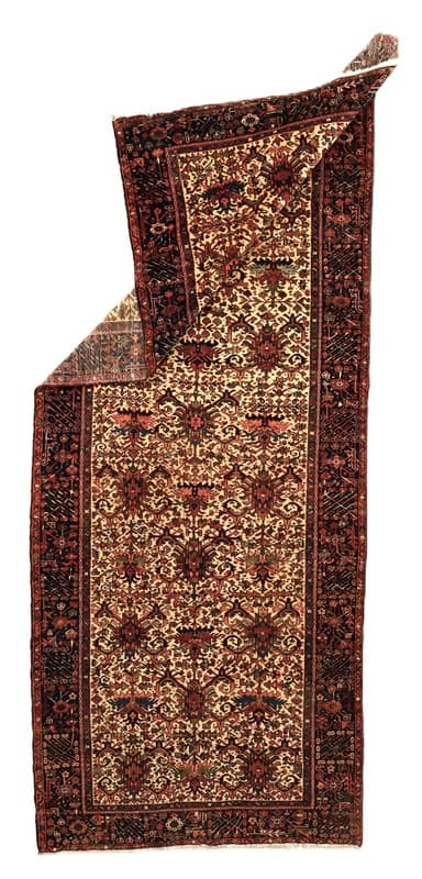 Heriz Antike Teppich 380x155