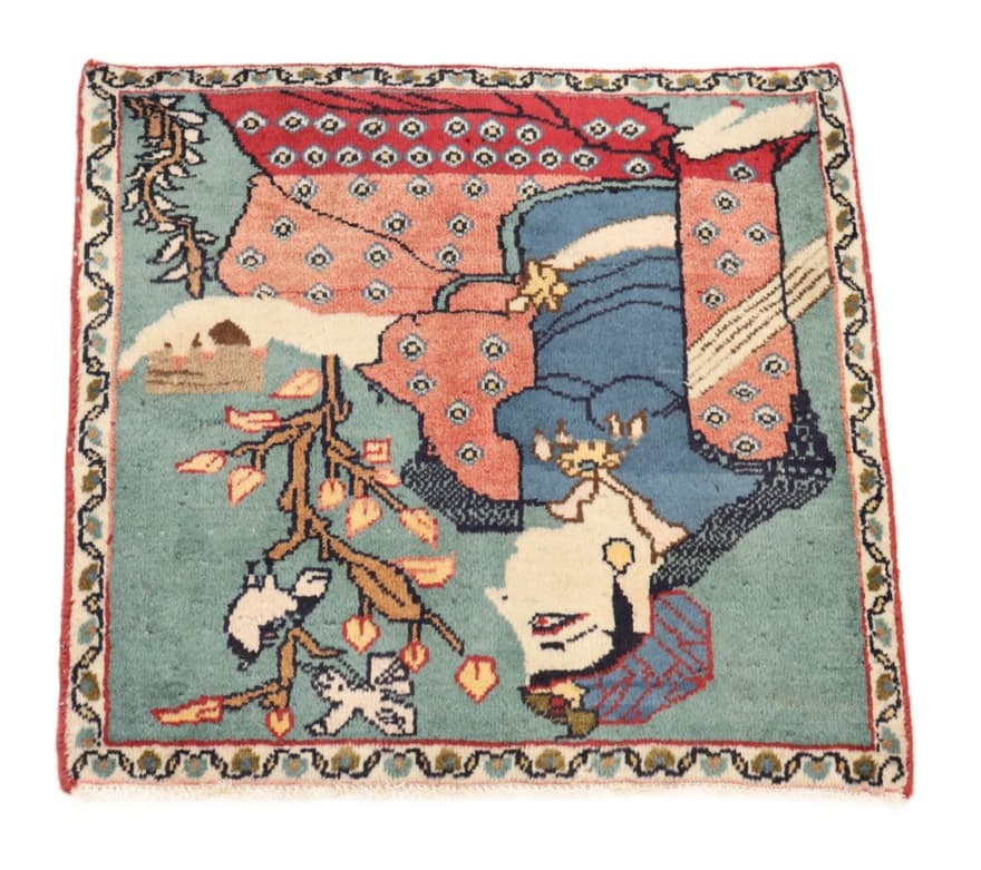 Ghashghai Teppich 60x60