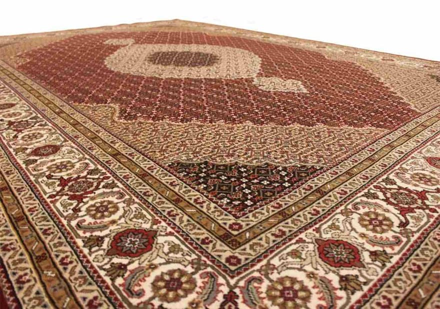 Tabriz Mahi Teppich 351x250