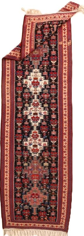 Kilim Fars Carpet  274x83 - Image 5