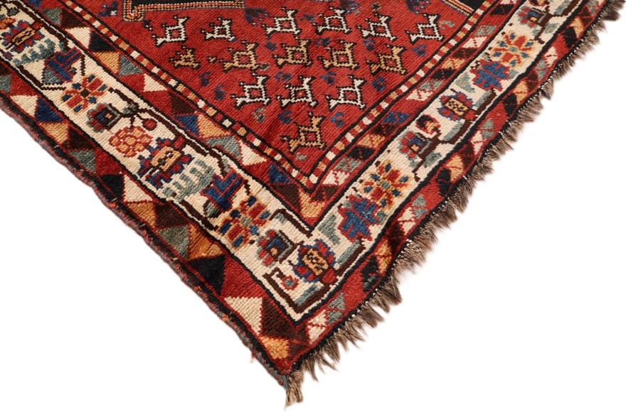 Antike Ghashaghi Teppich 250x137