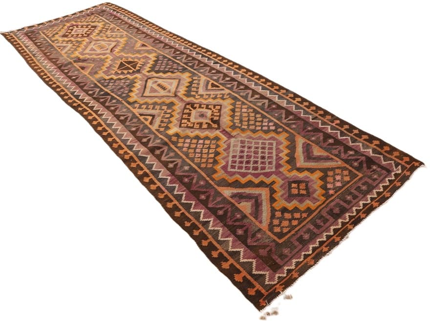 Antik Kelim Teppich  387x120