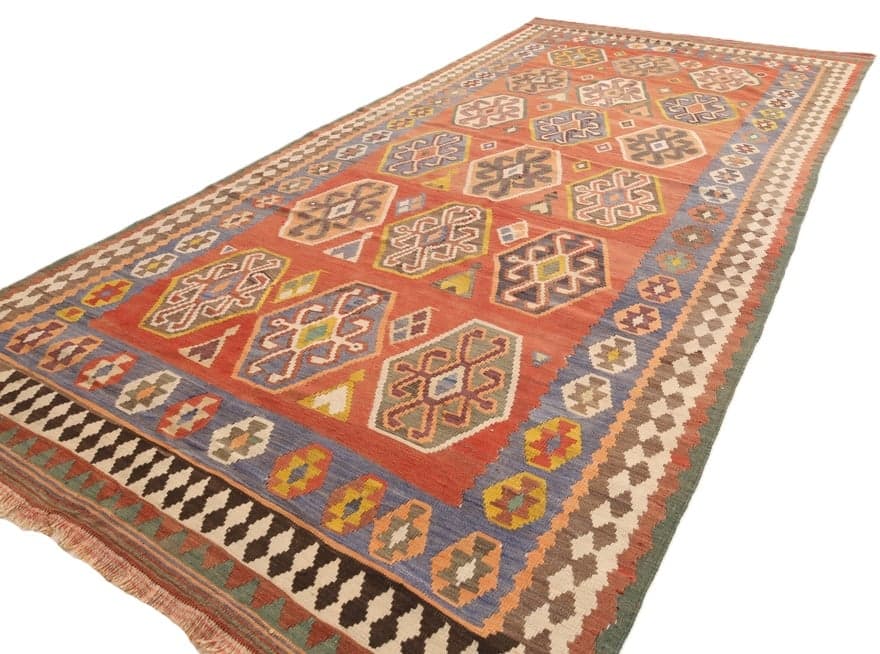 Kelim Fars Teppich 289x144 - Image 3