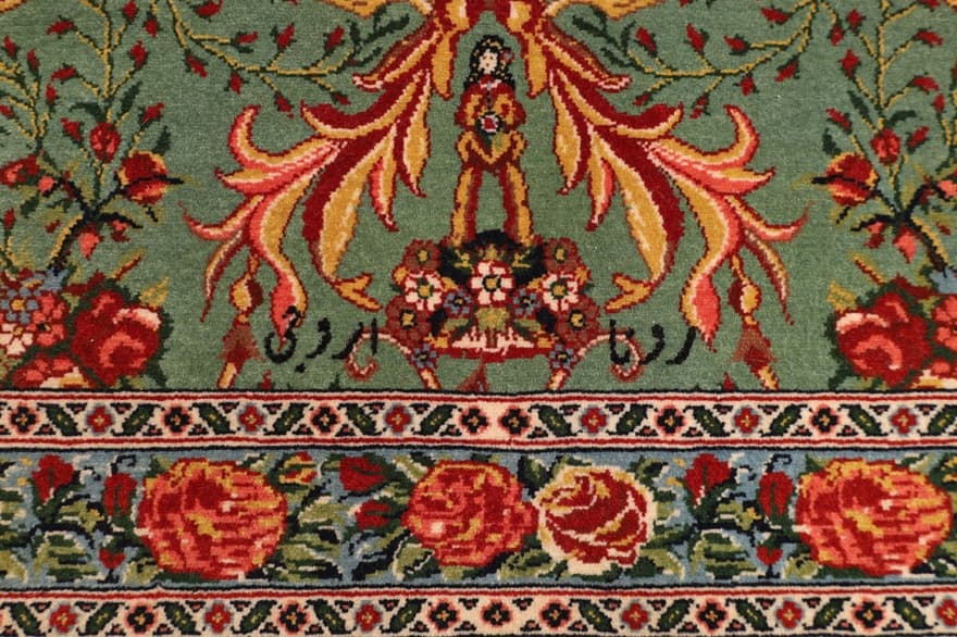Senneh Oroje Teppich 78x58 - Image 2