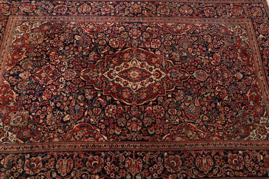 Kashan Antik  Teppich  200x127