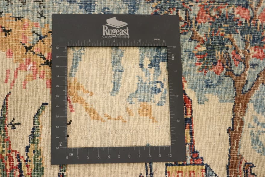 Antique Kashan Carpet  80x55