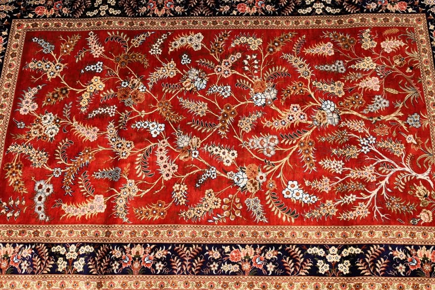 Ghom Seide Teppich 150x98