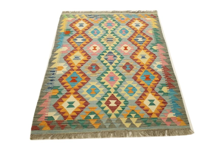 Handgewebter Kelim-Teppich 150x103 - Image 4
