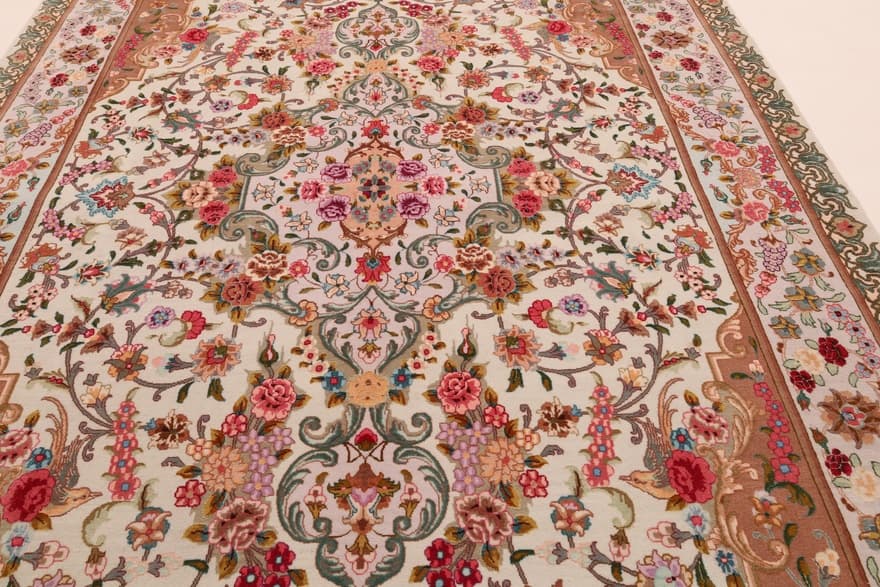 Tabriz60Raj Teppich 230x154