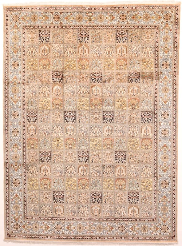 Kashmir SILK Carpet 370x275