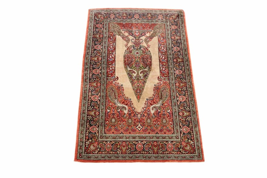 Ghom Silk Carpet  125x77