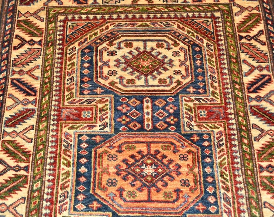 Ariana-Kazak Carpet  123x78 - Image 3