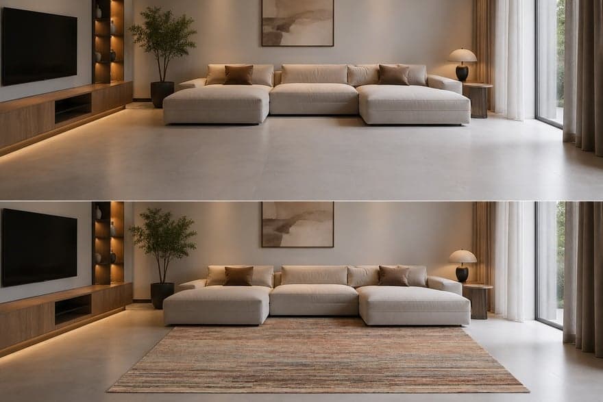 Gabbeh Teppich 303x198 - Image 2