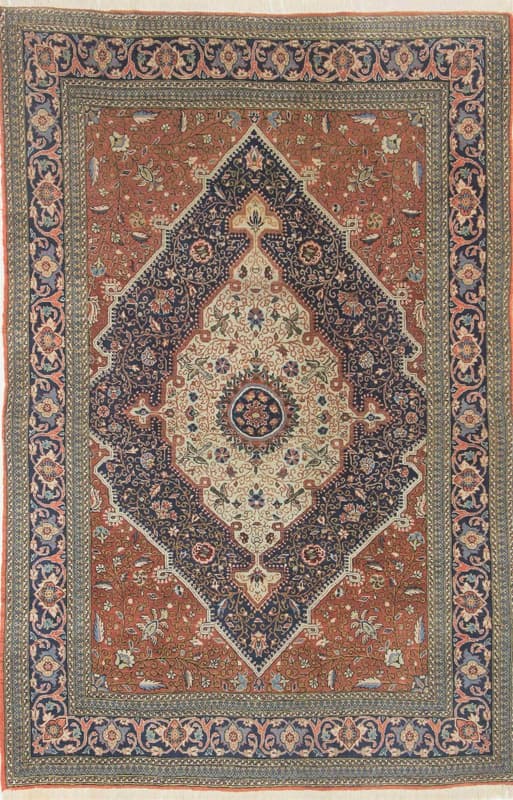 Ghom Antik Carpet 208x143