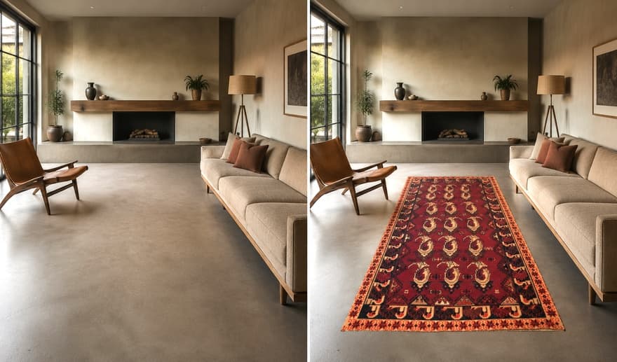 Ghashgahi Carpet 223x130 - Image 2