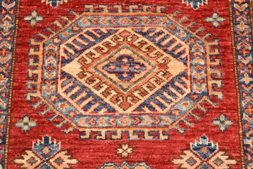 Ariana-Kazak Carpet  128x83 - Image 3