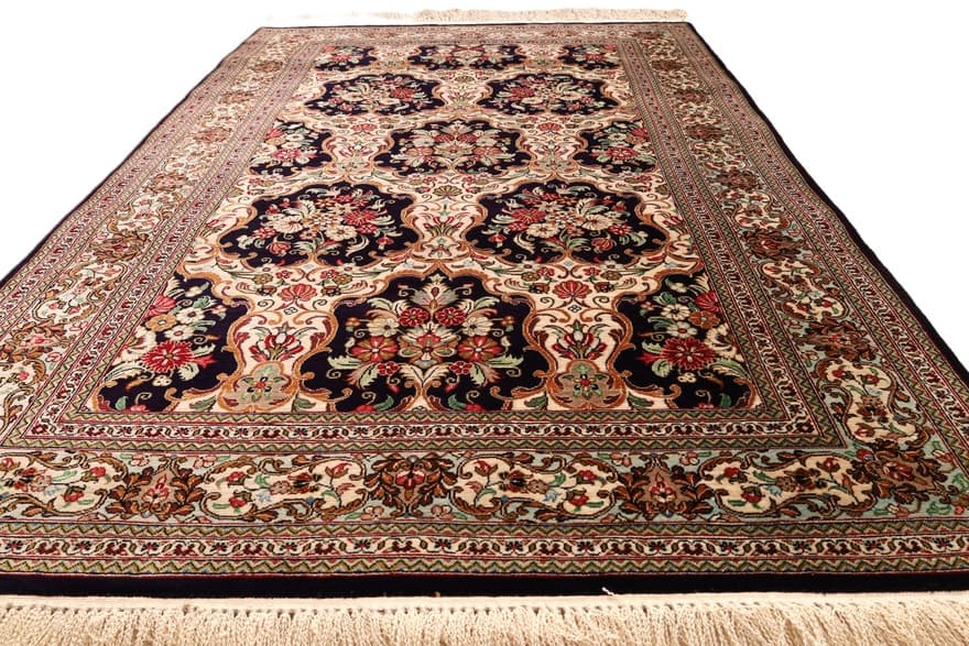 Ghom Seide Teppich 114x80