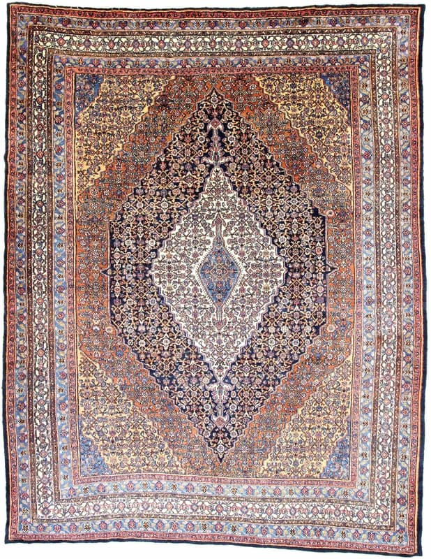 Bibikabad Teppich 356x276