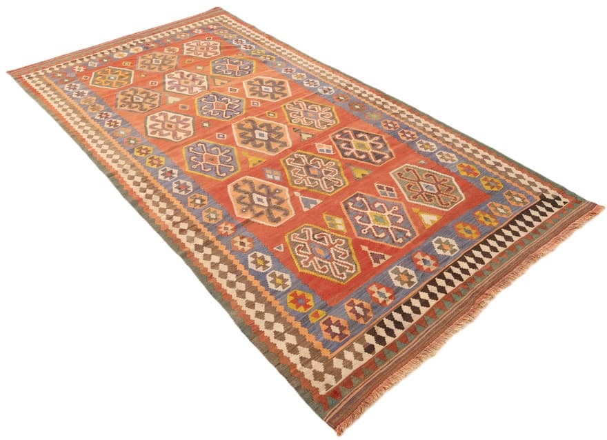 Kelim Fars Teppich 289x144 - Image 4