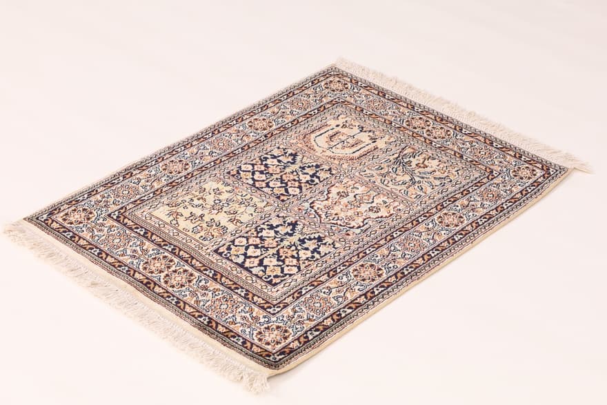 Kahmir Seide Teppich 89x63