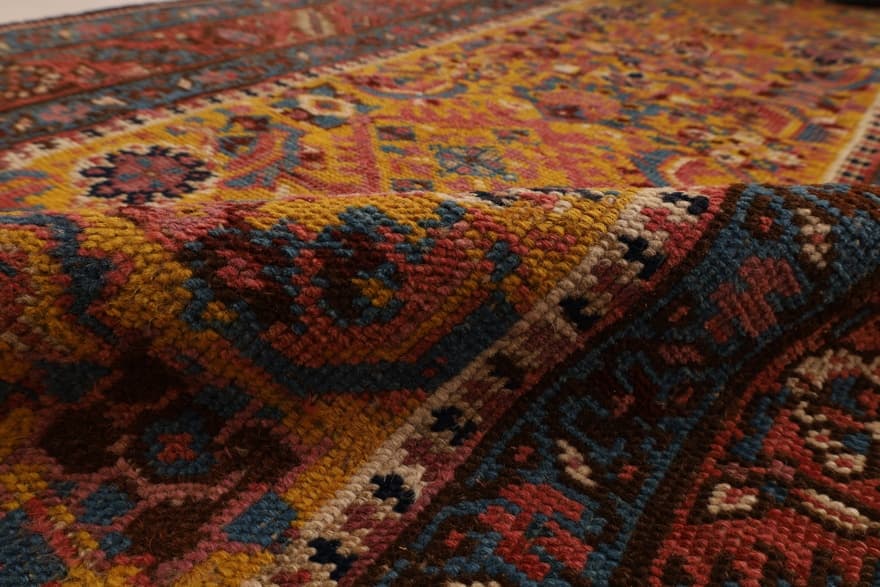 Antike Malayer Teppich 415x90 - Image 4