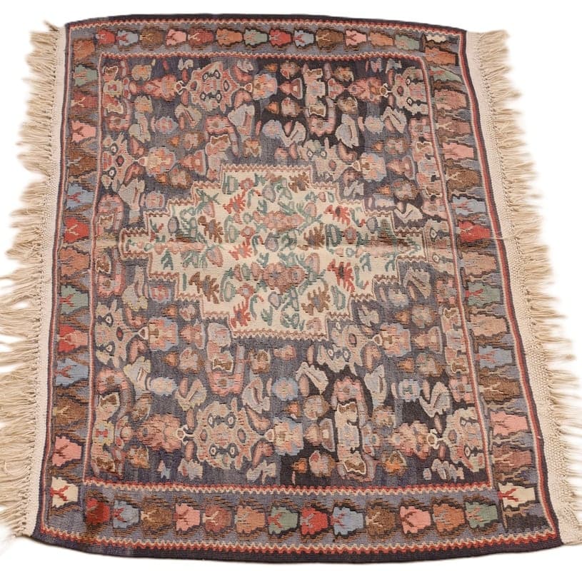 Kelim Fars Teppich 95x53 - Image 3