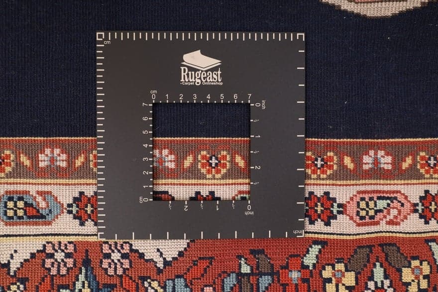 Antique Ghuchan Carpet  207x132 - Image 6
