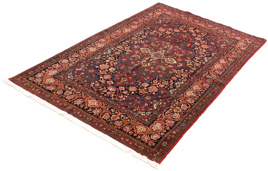 Antique Isfahan Carpet  220x140 - Image 4