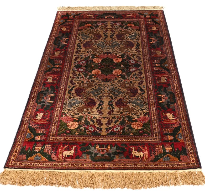 Quchan Seide Teppich 153x94