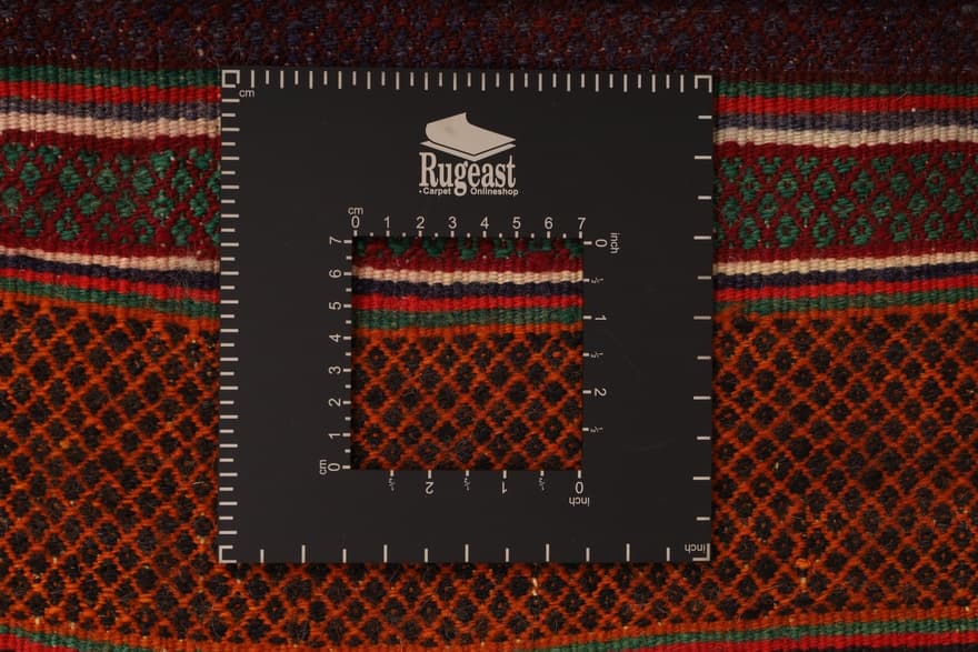 Kelim Fars Teppich 82x70 - Image 6