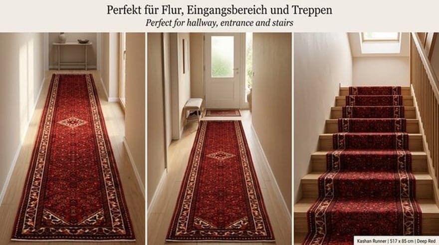Hosseinabad Carpet 517x85 - Image 2