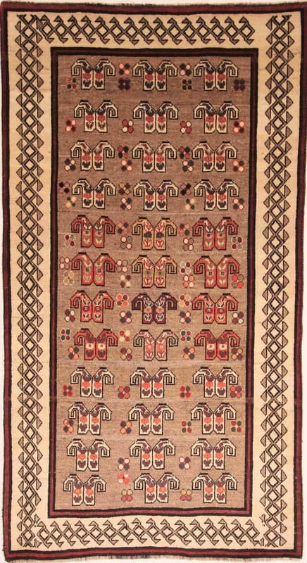 Ghashghai Teppich 230x124