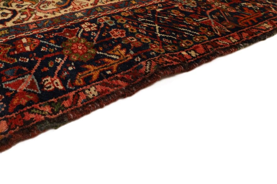 Heriz Antike Teppich 380x155