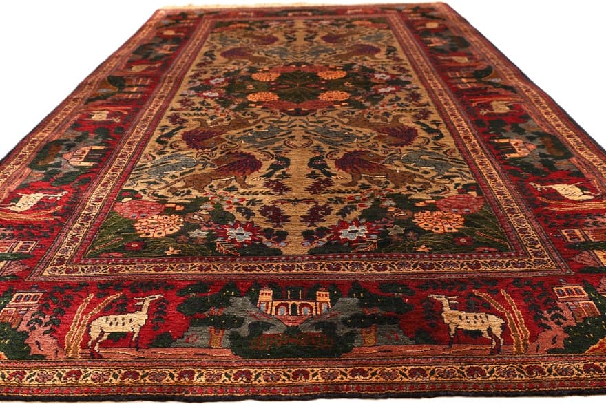 Quchan Seide Teppich 153x94
