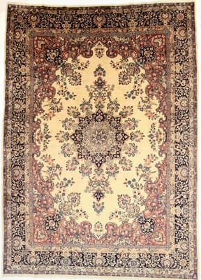 Kerman Ravan Teppich 415x298