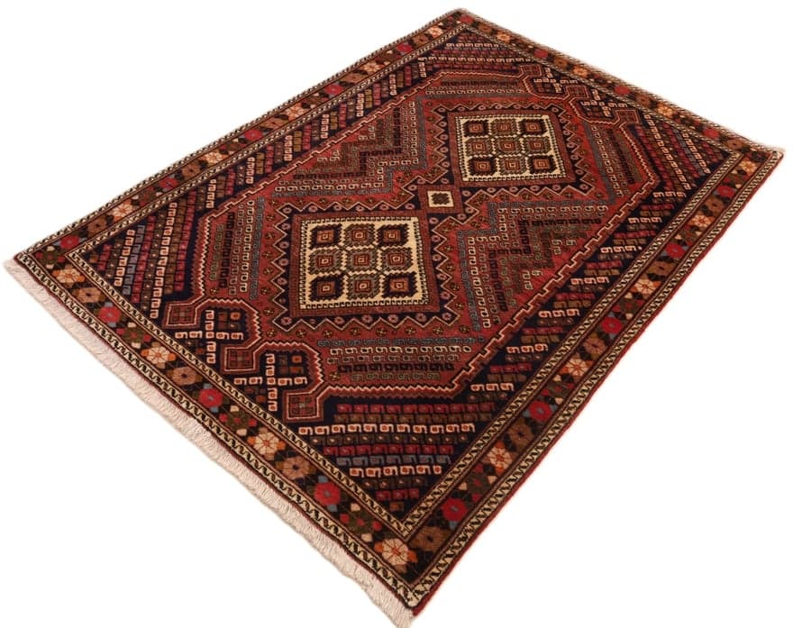 Afshar Carpet 164x117 - Image 3