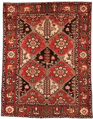 Antike Bakhtiar Teppich 200x158