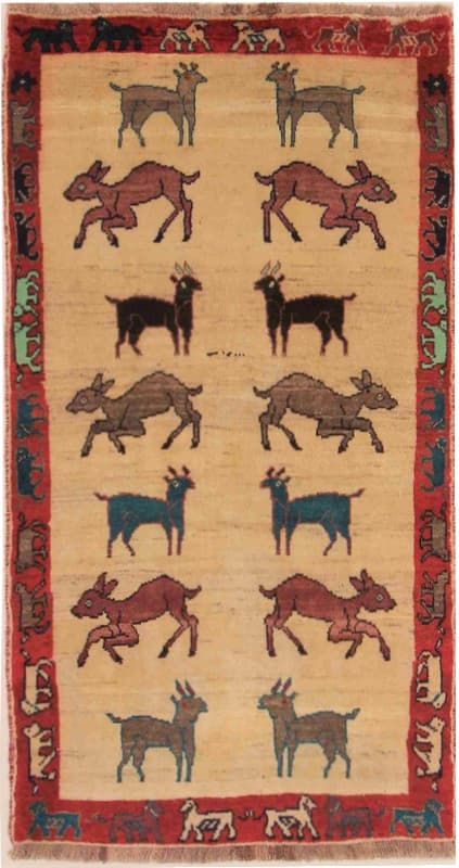 Ghashghai Teppich 166x90