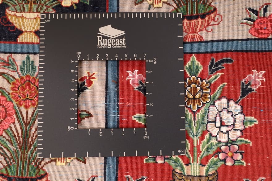Bidjar Tagave Silknkette Carpet  118x84 - Image 6