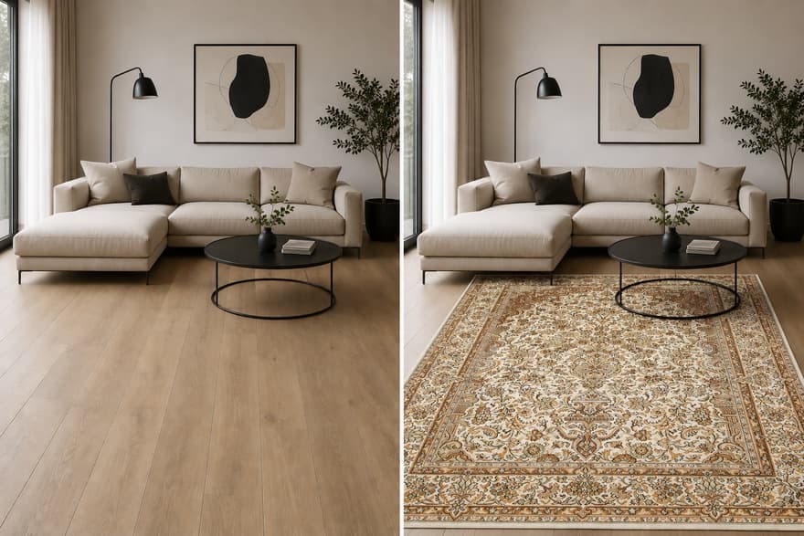 KASHMIR Silk Teppich 190x128 - Image 2